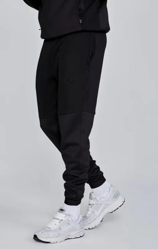 Black Muscle Fit Joggers sold by Siksilk