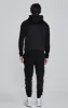 Black Muscle Fit Joggers sold by Siksilk