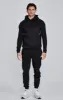 Black Muscle Fit Joggers sold by Siksilk