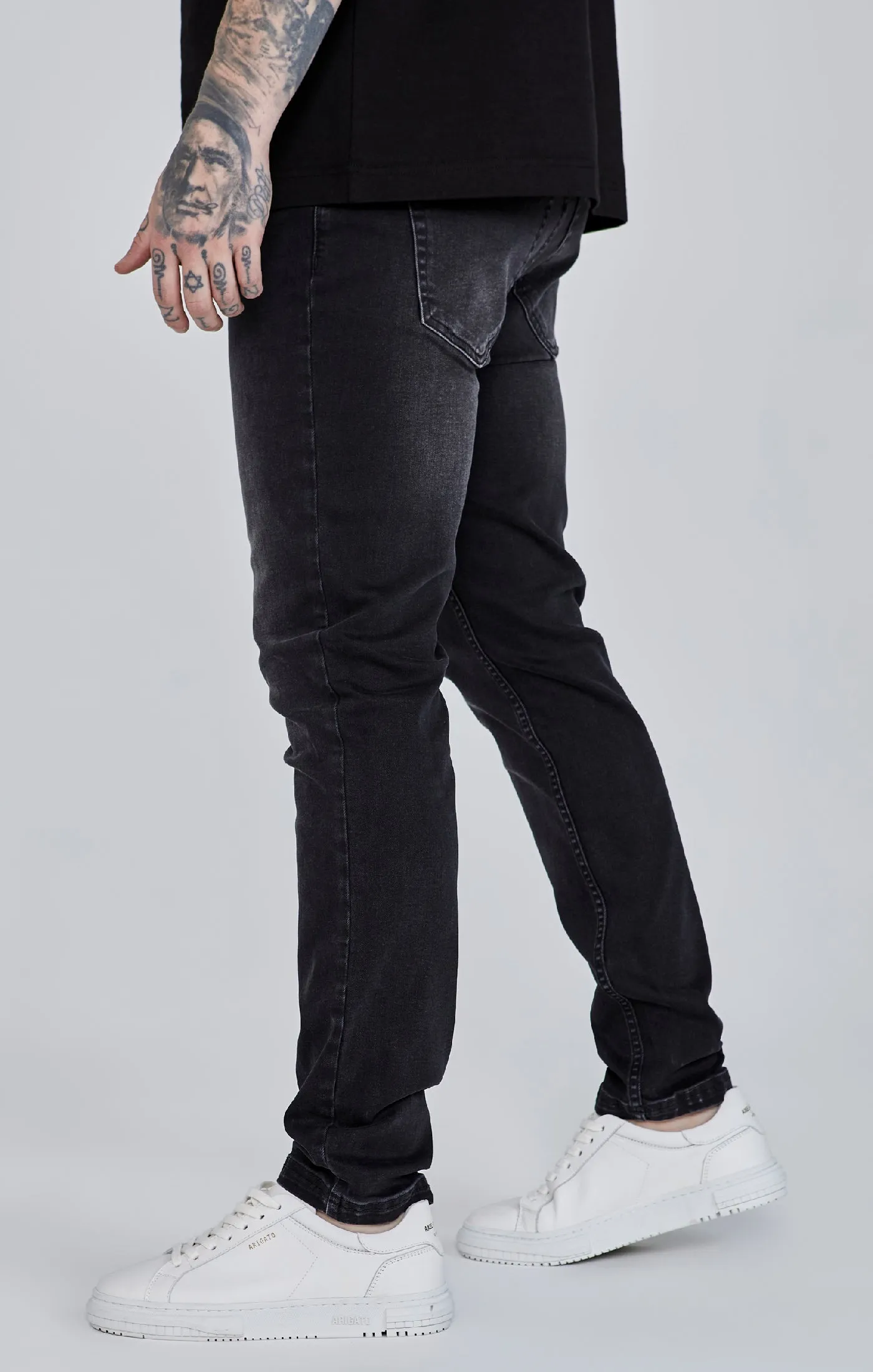 Slim Fit Jeans Black sold by Siksilk product image thumbnail 3