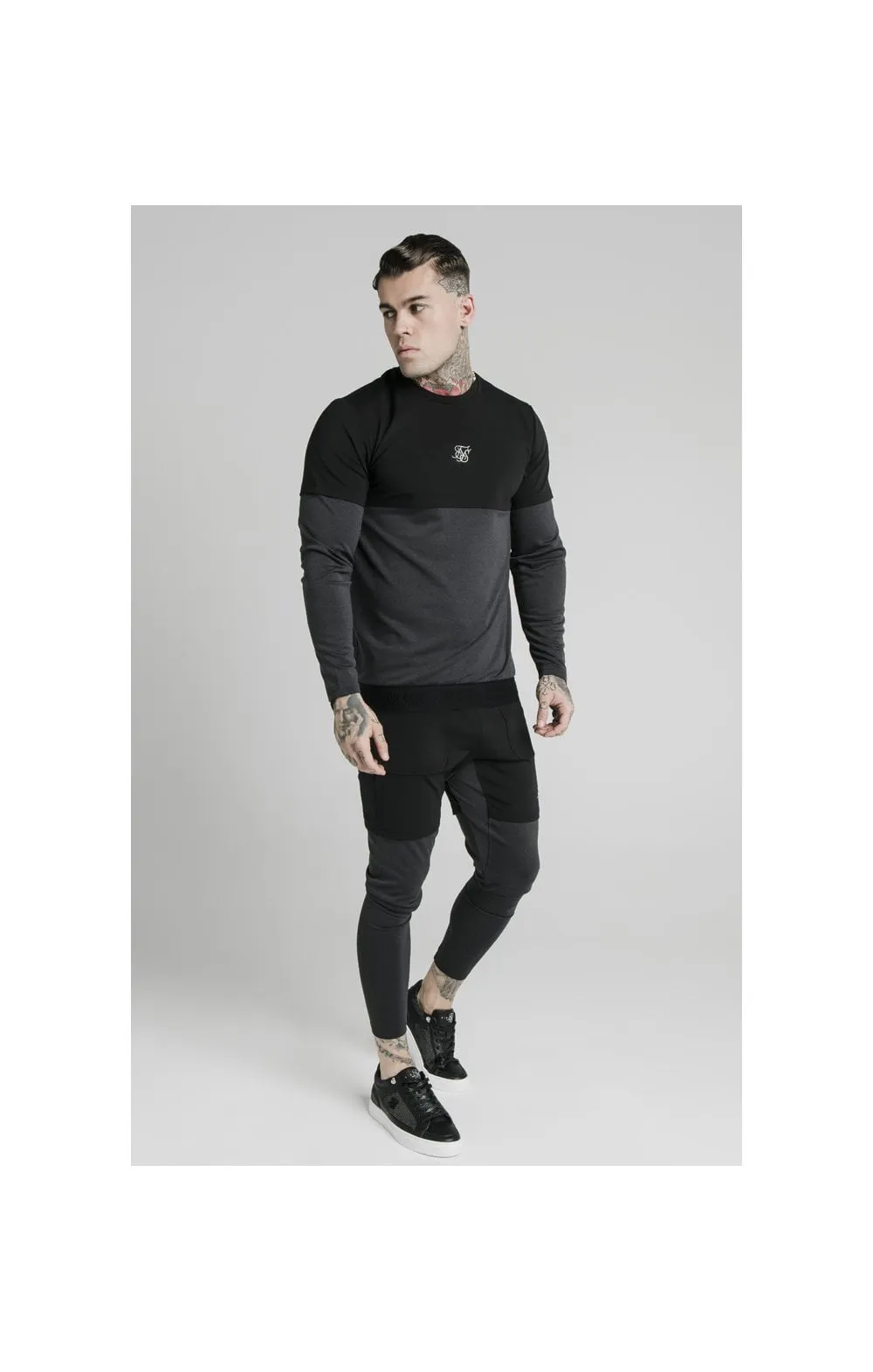 SikSilk Advanced Tech Sweater - Black sold by Siksilk product image thumbnail 3