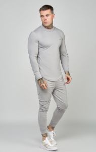 Grey Sports Muscle Fit Track Pant sold by Siksilk