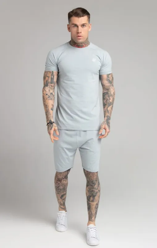 Blue Short And T-Shirt Twin Set sold by Siksilk