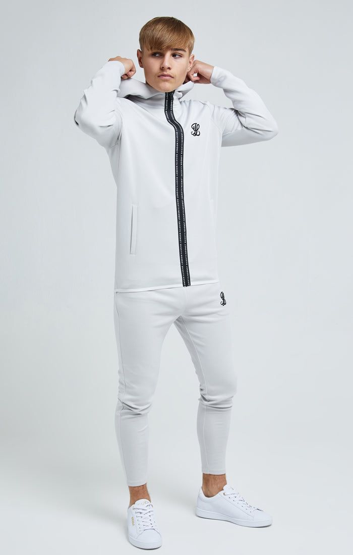 Illusive London Apex Agility Zip Through Hoodie - Grey sold by Siksilk product image thumbnail 3