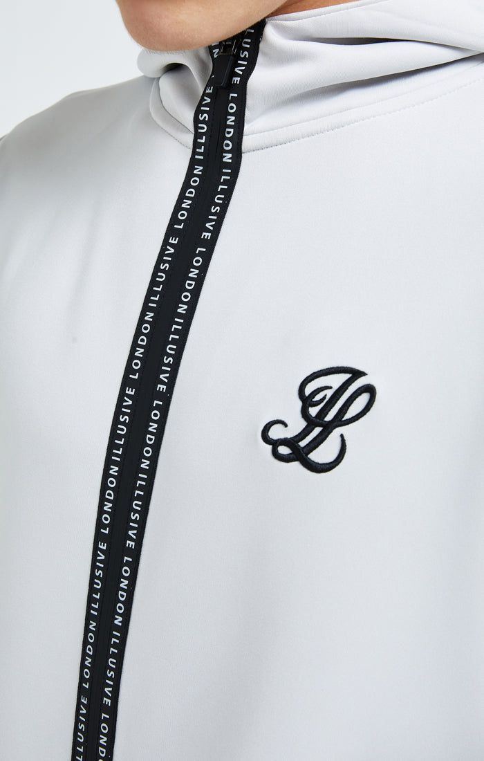 Illusive London Apex Agility Zip Through Hoodie - Grey sold by Siksilk product image thumbnail 2