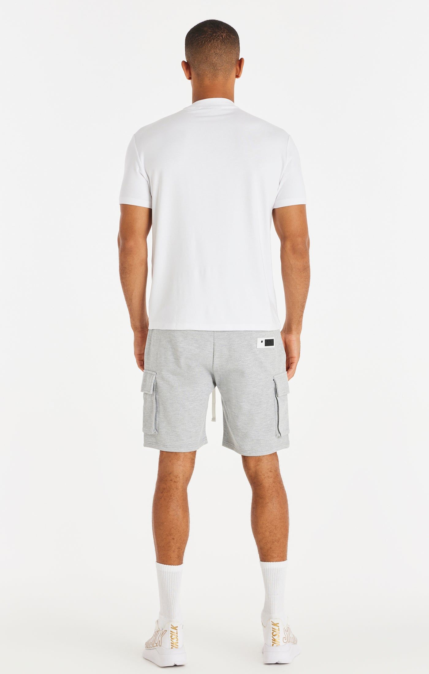 Grey Loop Back Cargo Short sold by Siksilk product image thumbnail 8