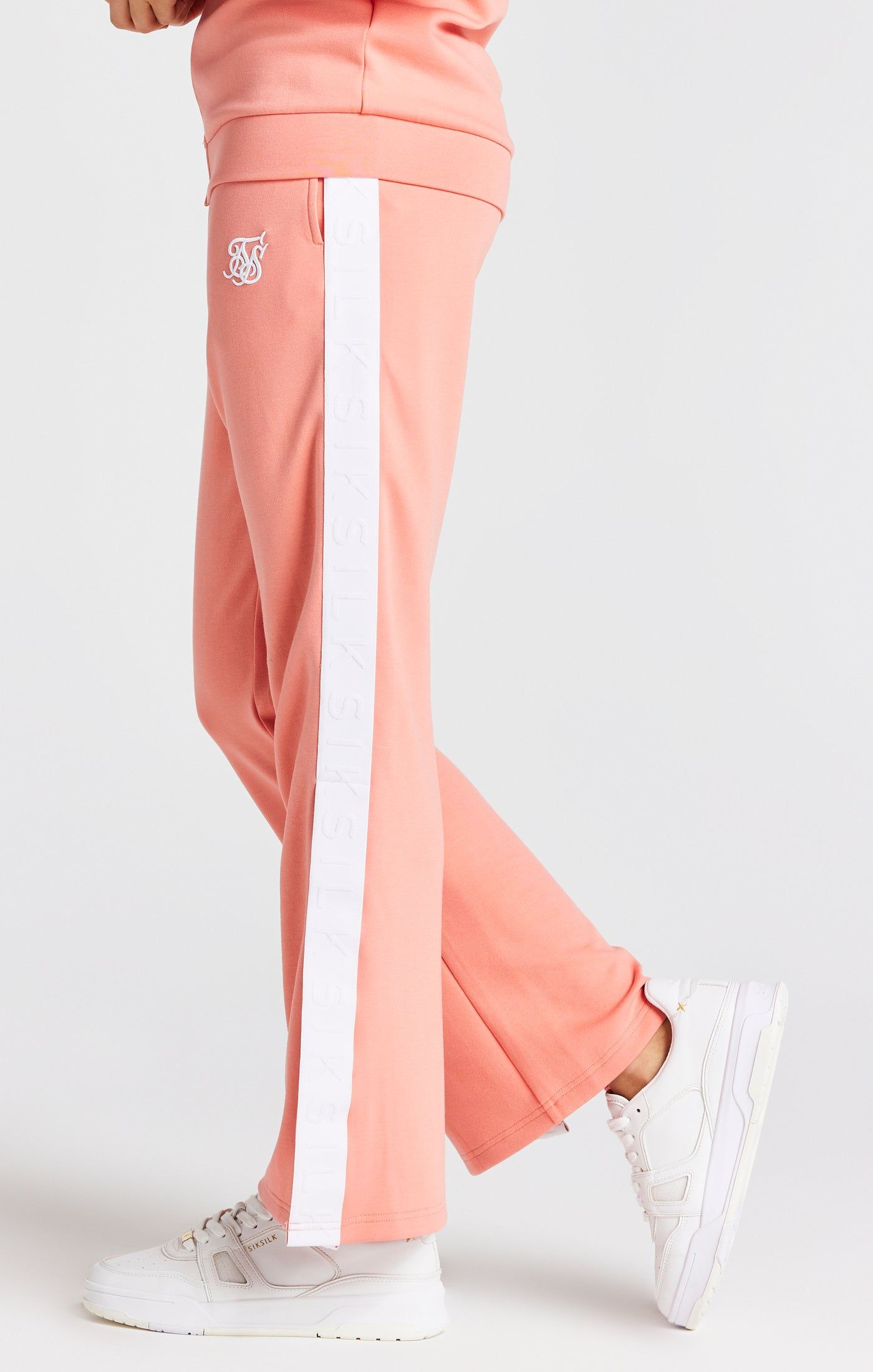Girls Coral Taped Wide Leg Pant sold by Siksilk product image thumbnail 2