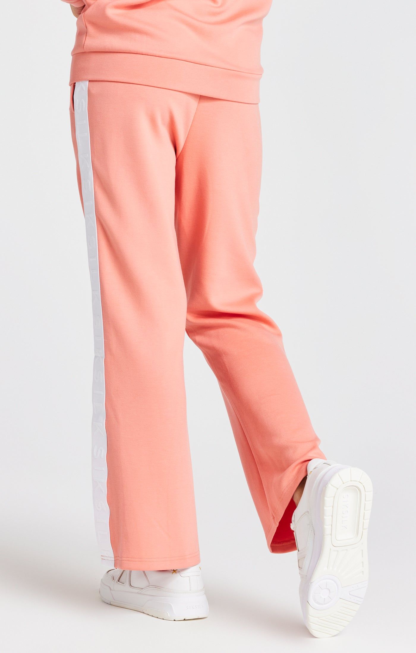 Girls Coral Taped Wide Leg Pant sold by Siksilk product image thumbnail 4