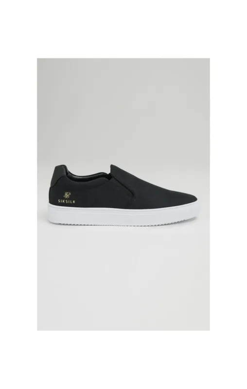 Black Classic Slip-On Trainer sold by Siksilk