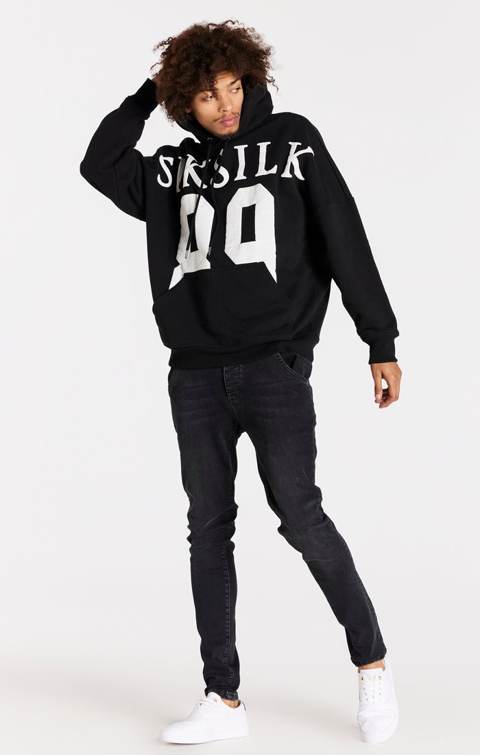 Black Washed Slim Fit Jean sold by Siksilk product image thumbnail 3