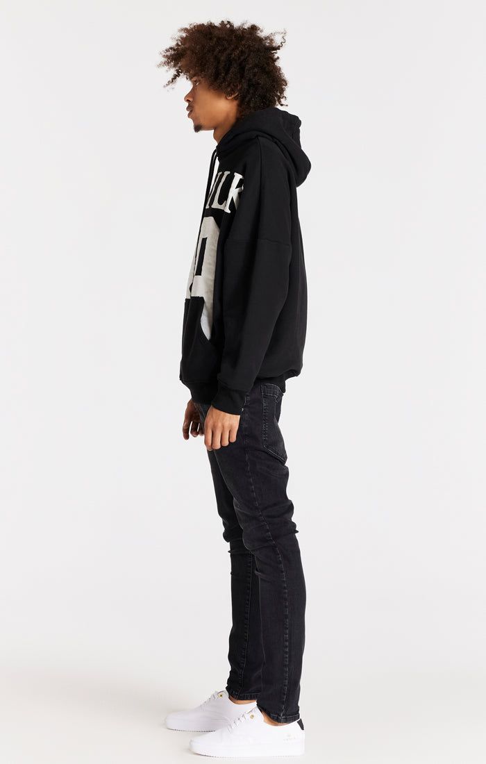 Black Washed Slim Fit Jean sold by Siksilk product image thumbnail 5