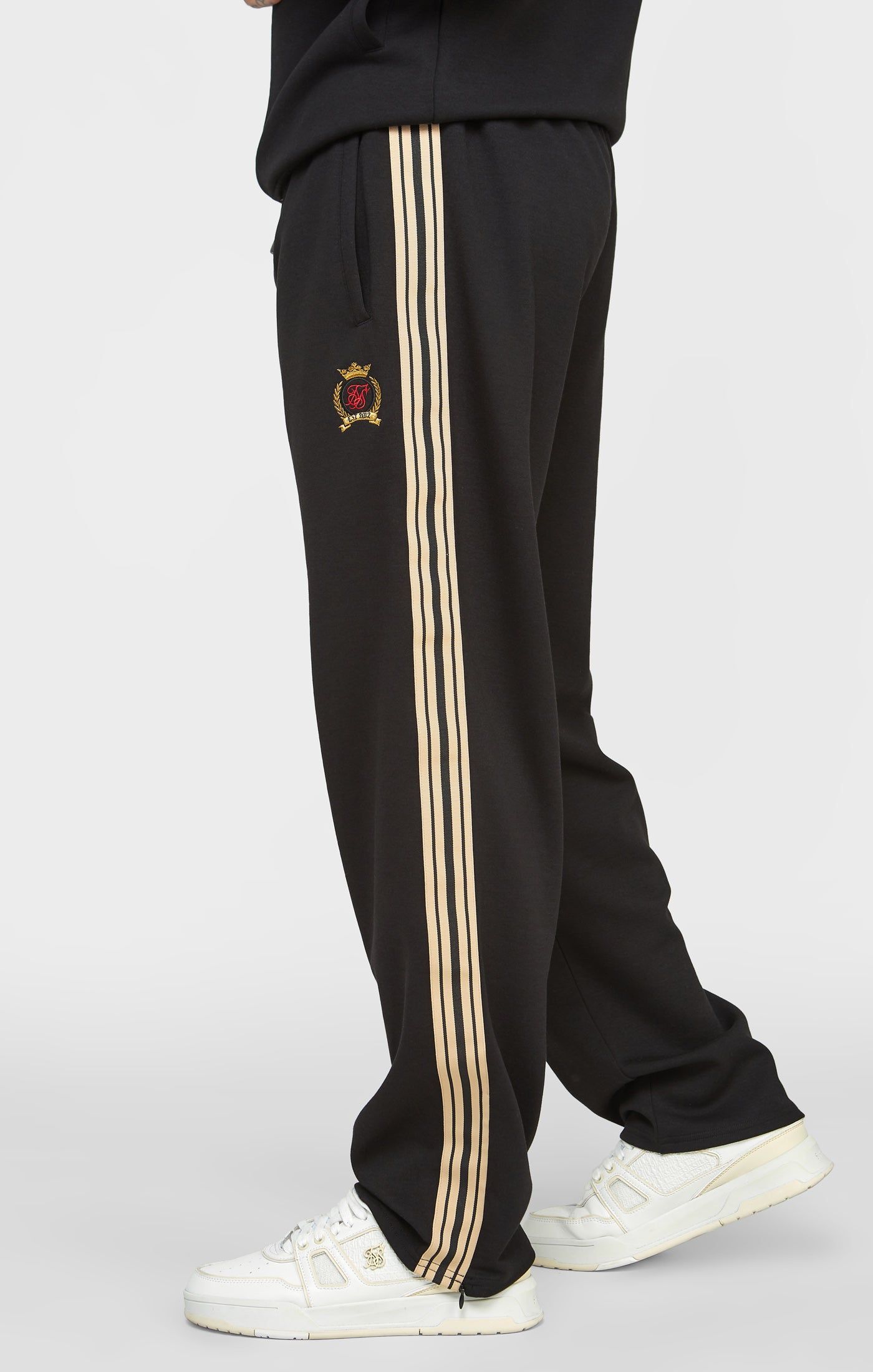 Black Crest Loose Fit Pant sold by Siksilk product image thumbnail 2