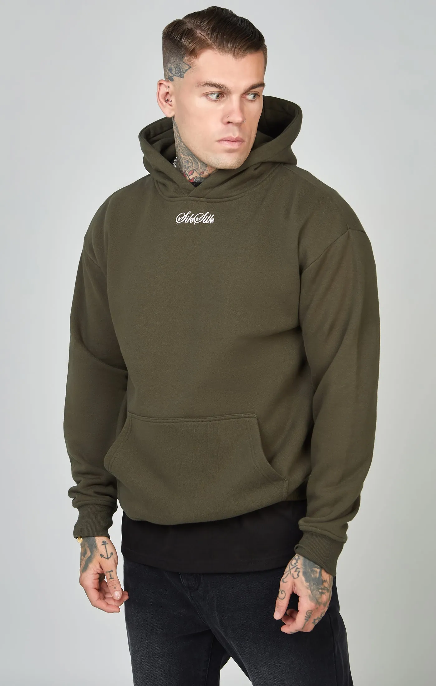 Script Logo Oversized Hoodie sold by Siksilk product image thumbnail 4