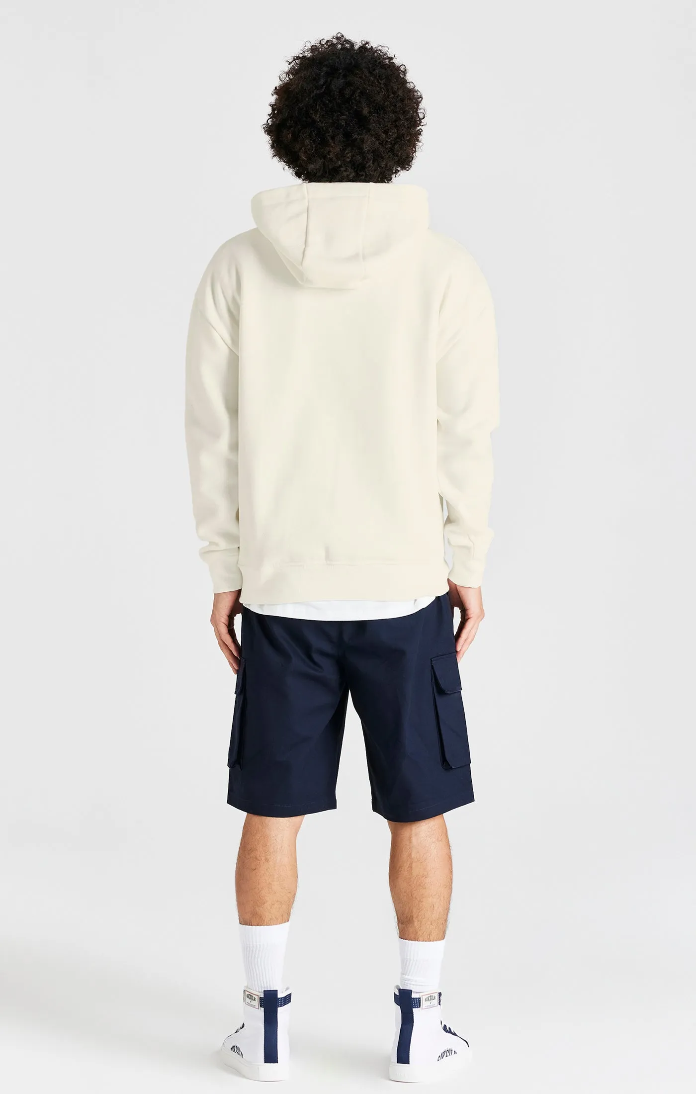 Ecru Applique Hoodie sold by Siksilk product image thumbnail 5