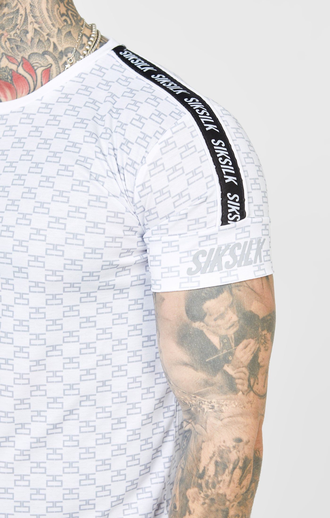 White T-Shirt sold by Siksilk product image thumbnail 2