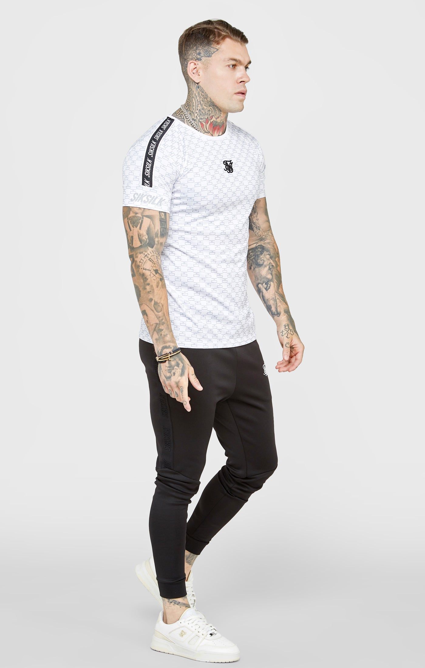 White T-Shirt sold by Siksilk product image thumbnail 4