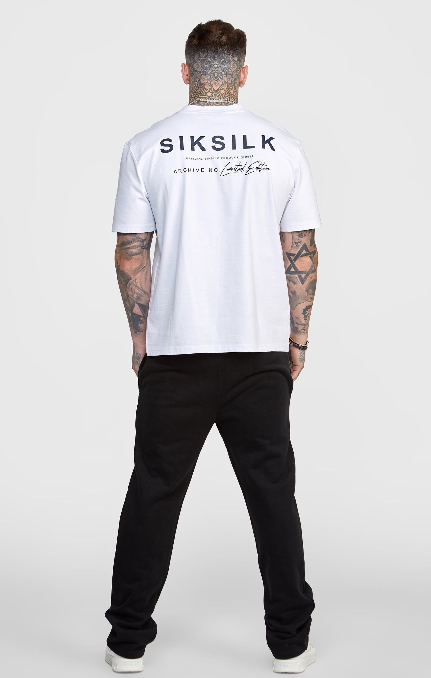 Black Open Cuff Jogger Pant sold by Siksilk product image thumbnail 5