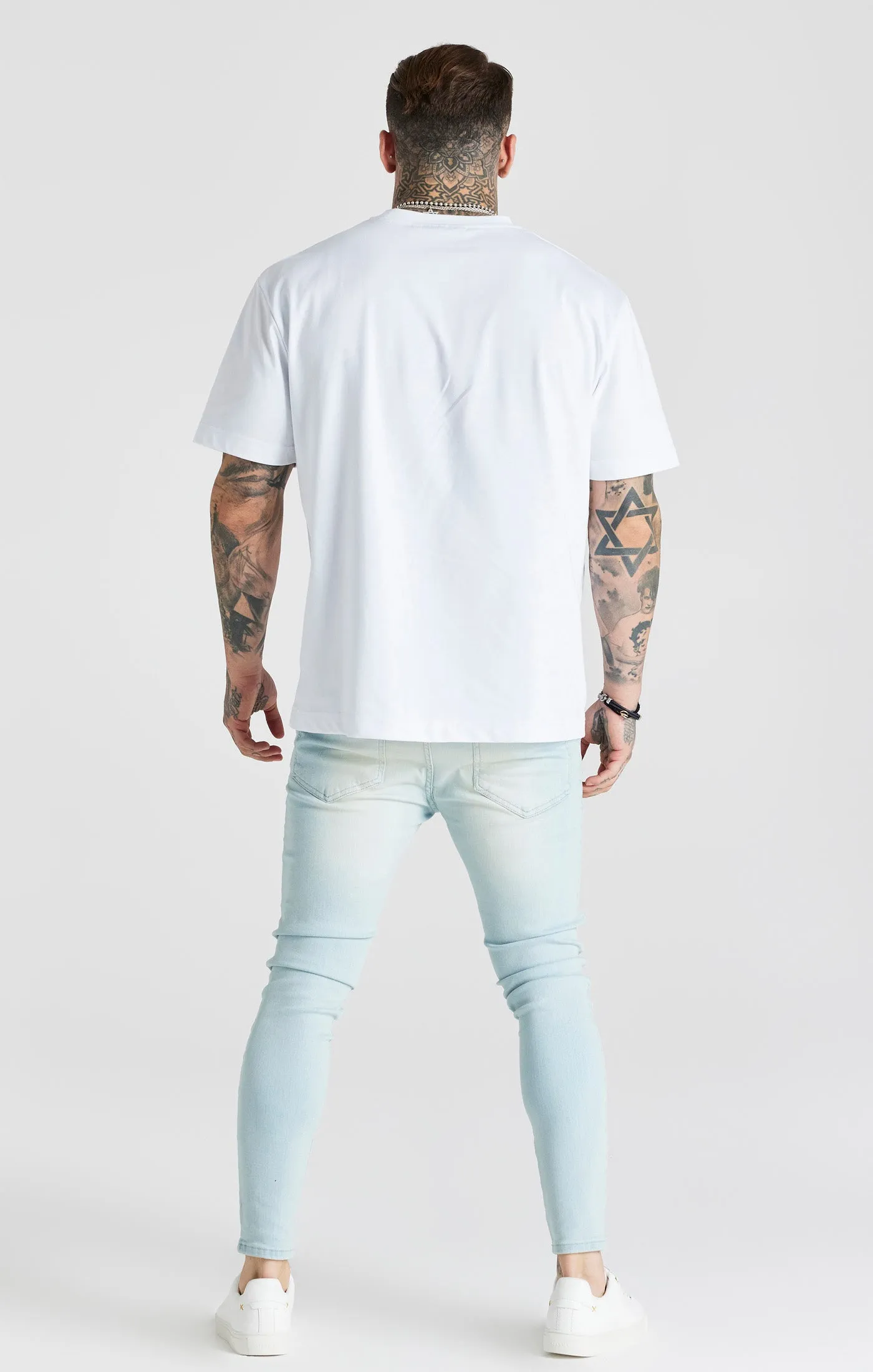 Light Blue Essential Skinny Jean sold by Siksilk product image thumbnail 5