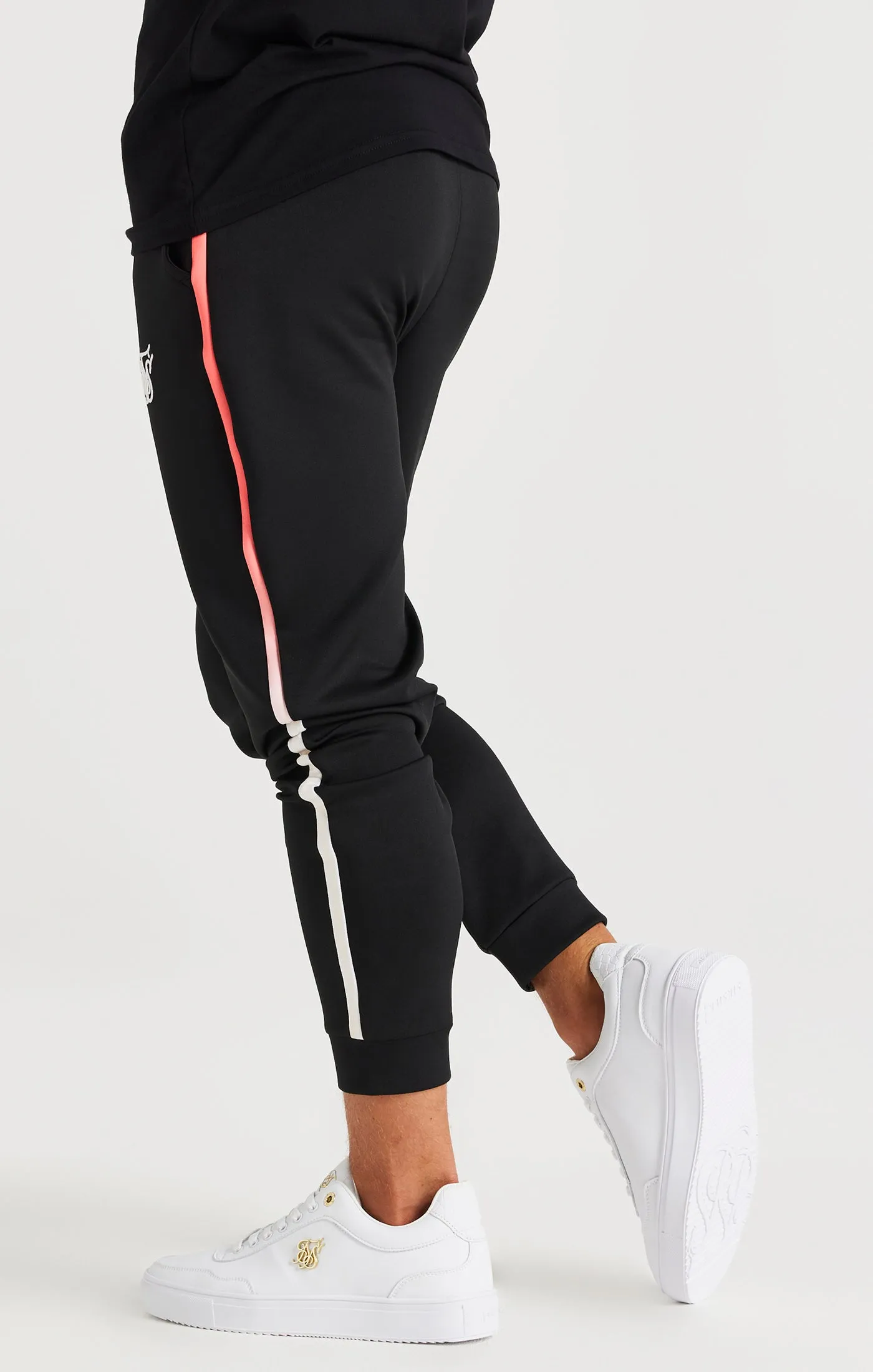 SikSilk Zonal Fade Performance Trousers - Black sold by Siksilk product image thumbnail 4