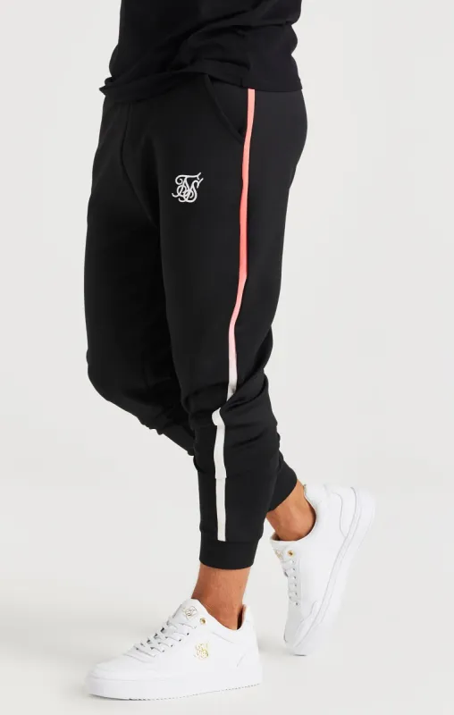 SikSilk Zonal Fade Performance Trousers - Black sold by Siksilk