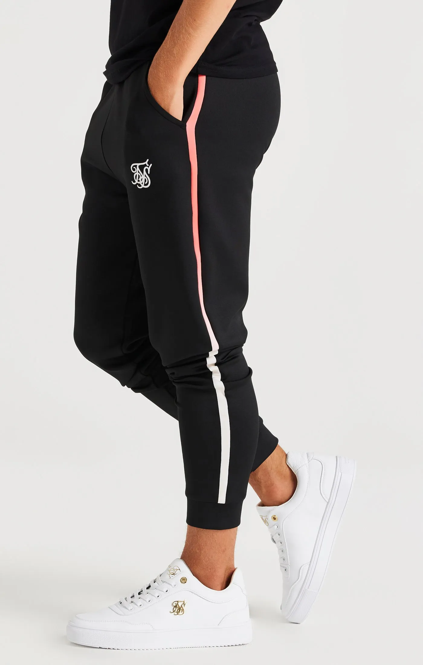 SikSilk Zonal Fade Performance Trousers - Black sold by Siksilk product image thumbnail 2