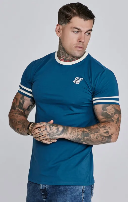 Blue Tournament T-Shirts sold by Siksilk