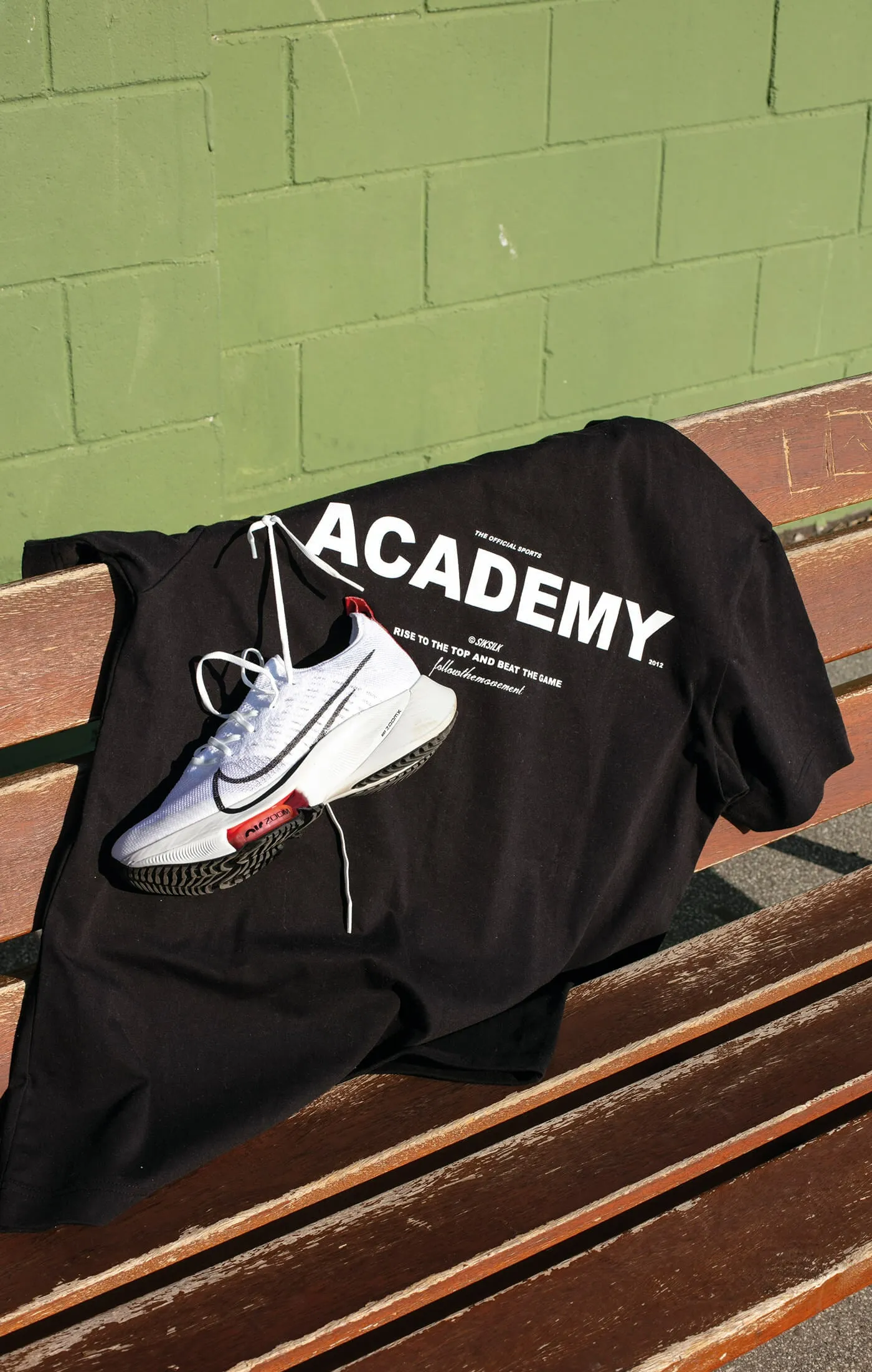 Black Academy T-Shirt sold by Siksilk product image thumbnail 4