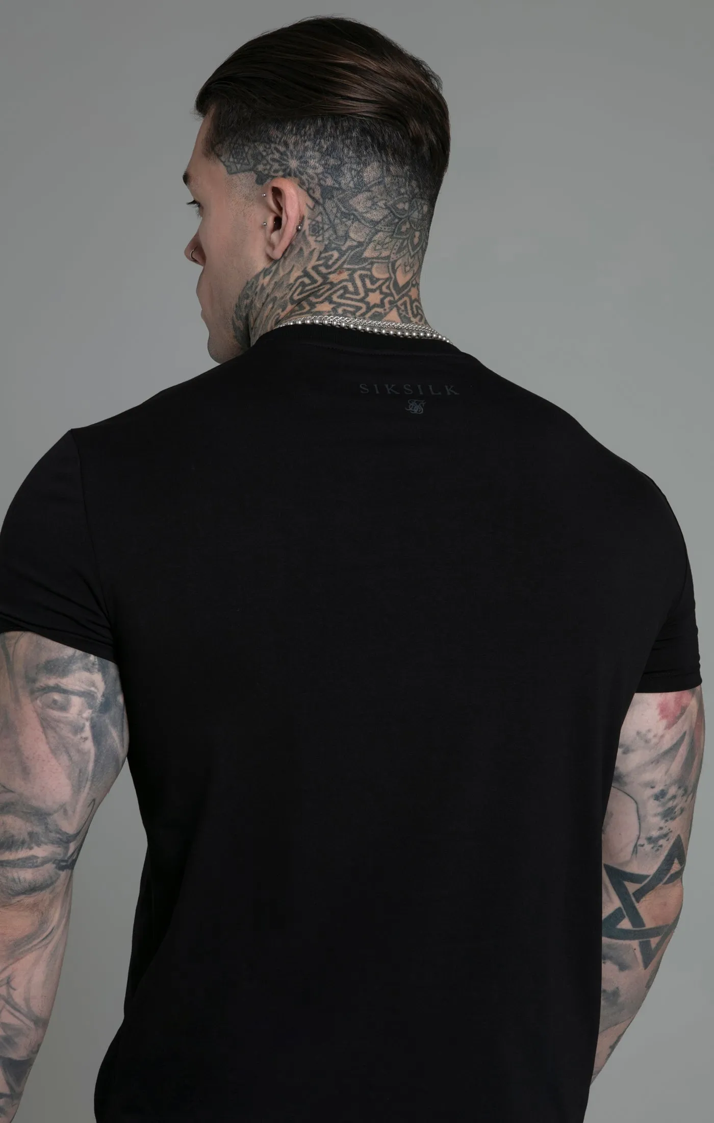 Black Pack of 3 T-Shirts sold by Siksilk product image thumbnail 3