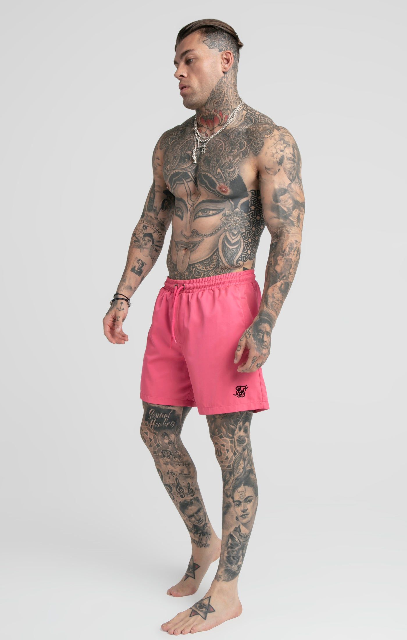 Pink Swim Short sold by Siksilk product image thumbnail 5