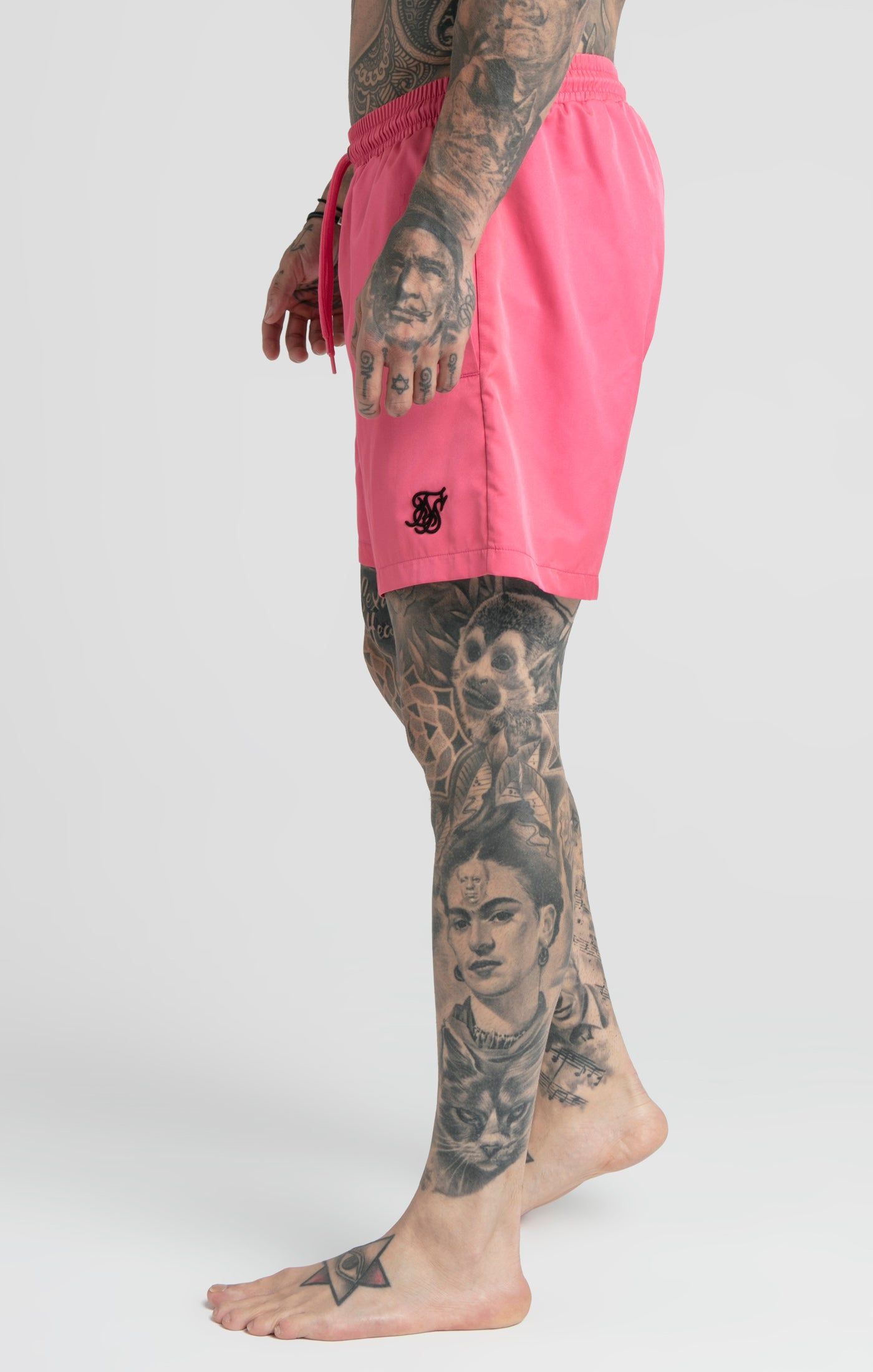 Pink Swim Short sold by Siksilk product image thumbnail 2