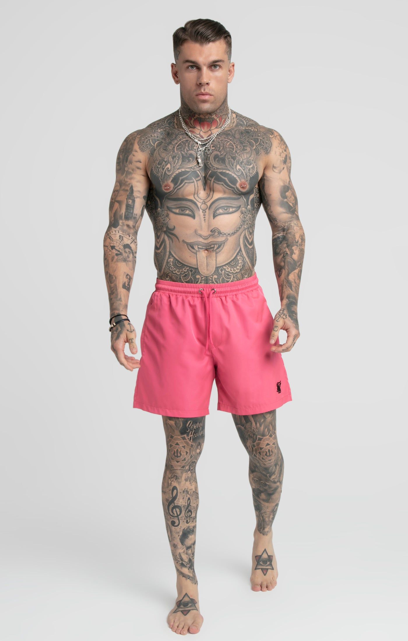 Pink Swim Short sold by Siksilk product image thumbnail 4
