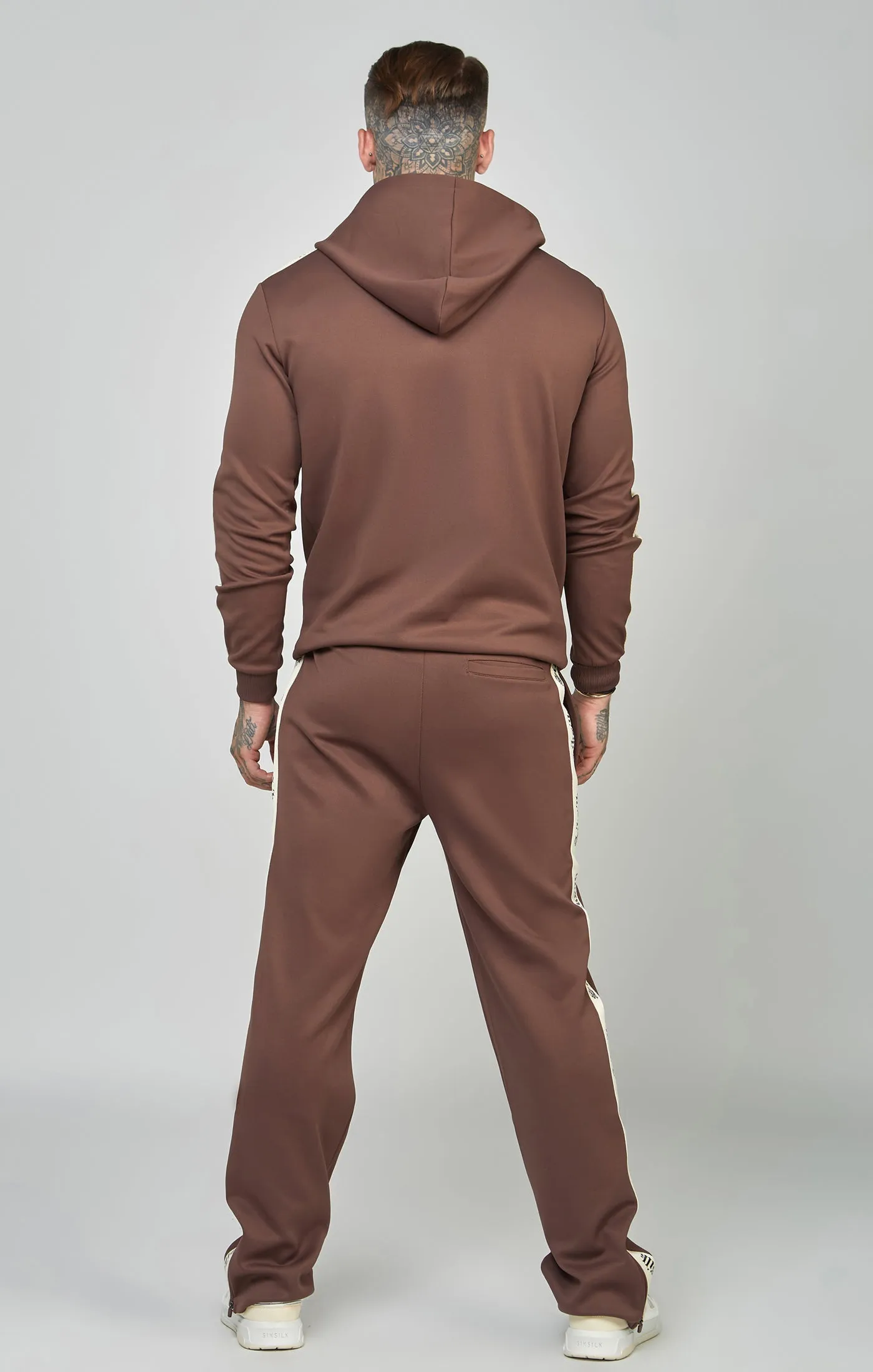 Poly Open Cuff Jogger With Gothic Side Tape sold by Siksilk product image thumbnail 5