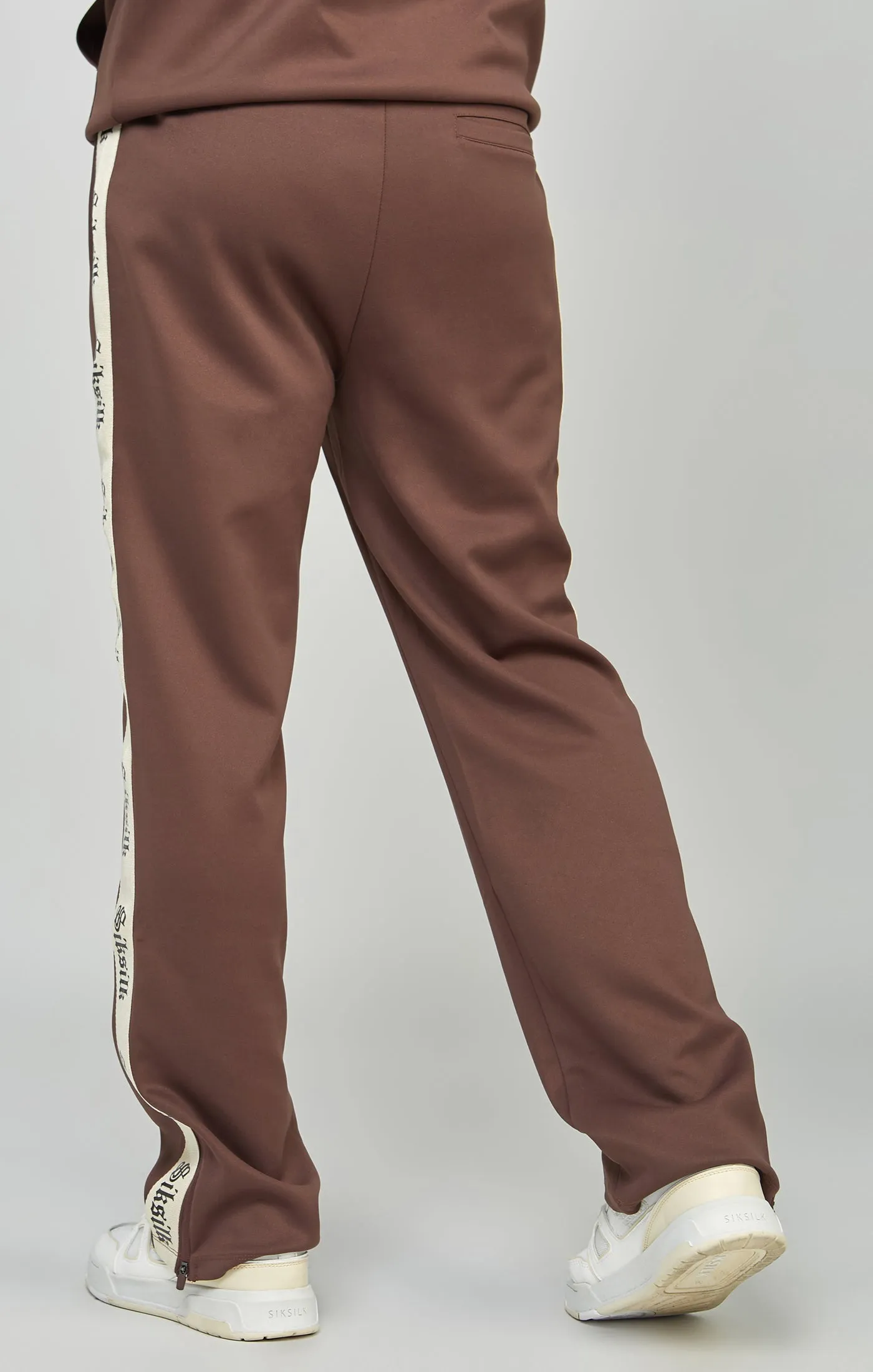 Poly Open Cuff Jogger With Gothic Side Tape sold by Siksilk product image thumbnail 4