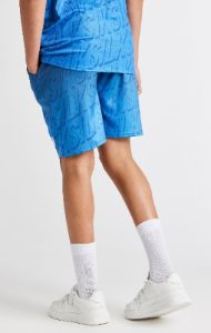 Boys Blue Branded Fade Regular Fit Short sold by Siksilk
