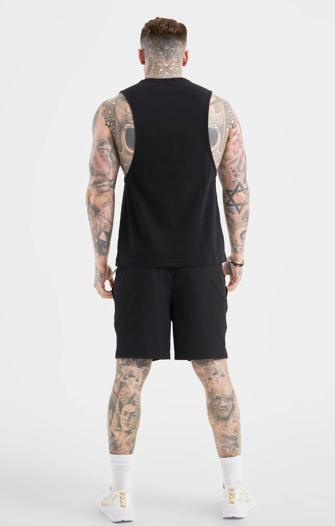 Black Sports Short sold by Siksilk product image thumbnail 5