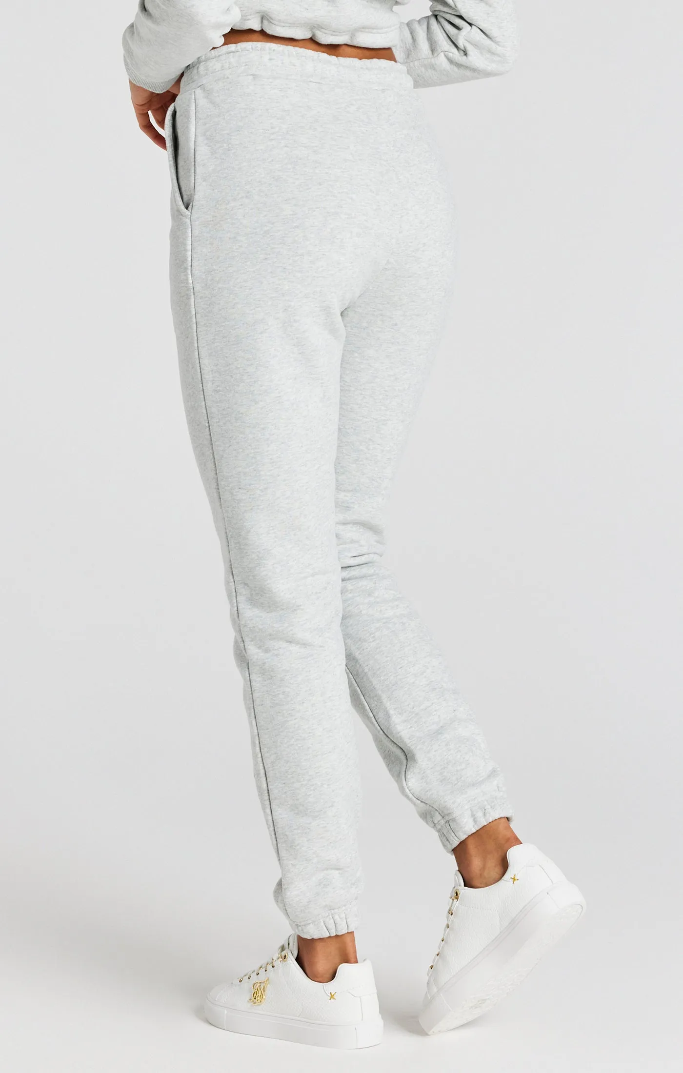 Grey Marl Signature Joggers sold by Siksilk product image thumbnail 3