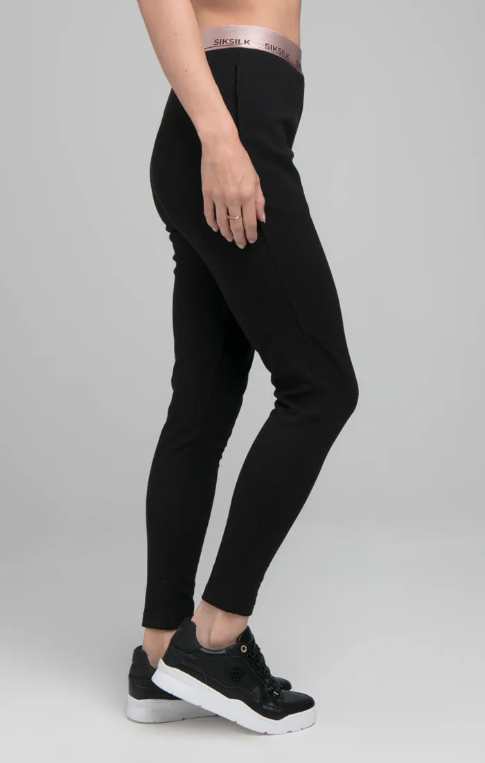 SikSilk Roseate Track Pants - Black sold by Siksilk product image thumbnail 2