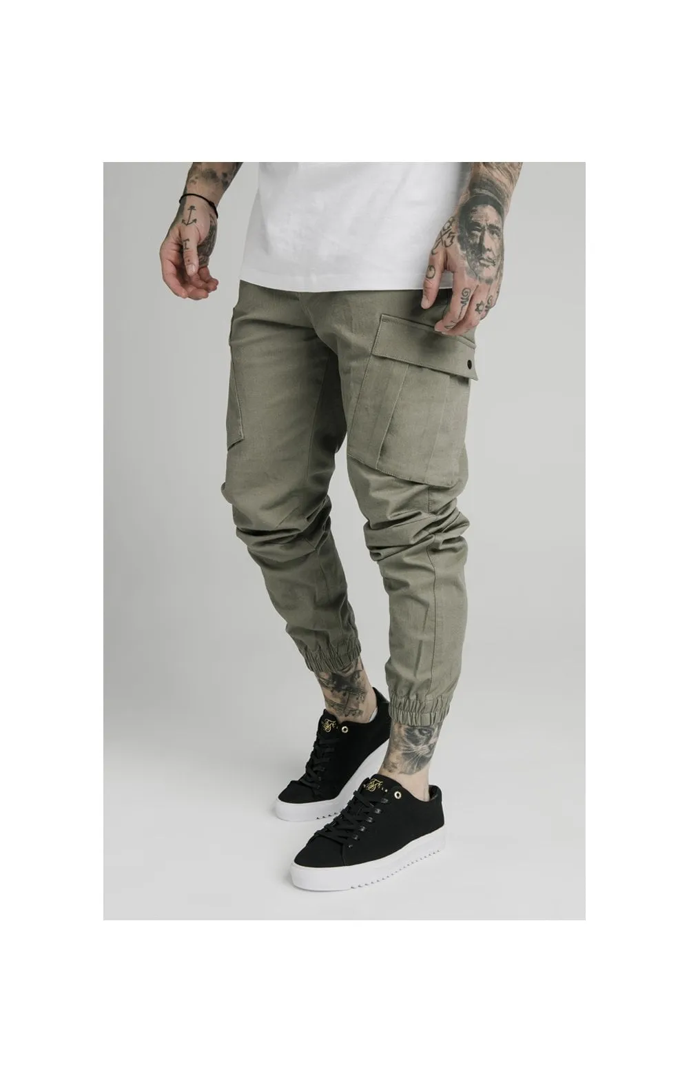 SikSilk Cargo Pants - Khaki sold by Siksilk product image thumbnail 2