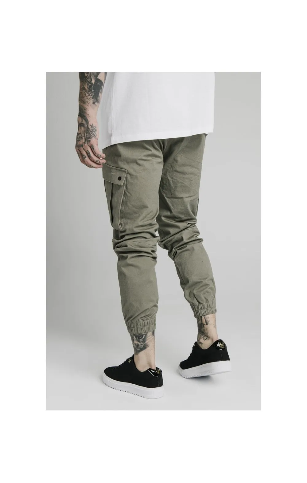 SikSilk Cargo Pants - Khaki sold by Siksilk product image thumbnail 3