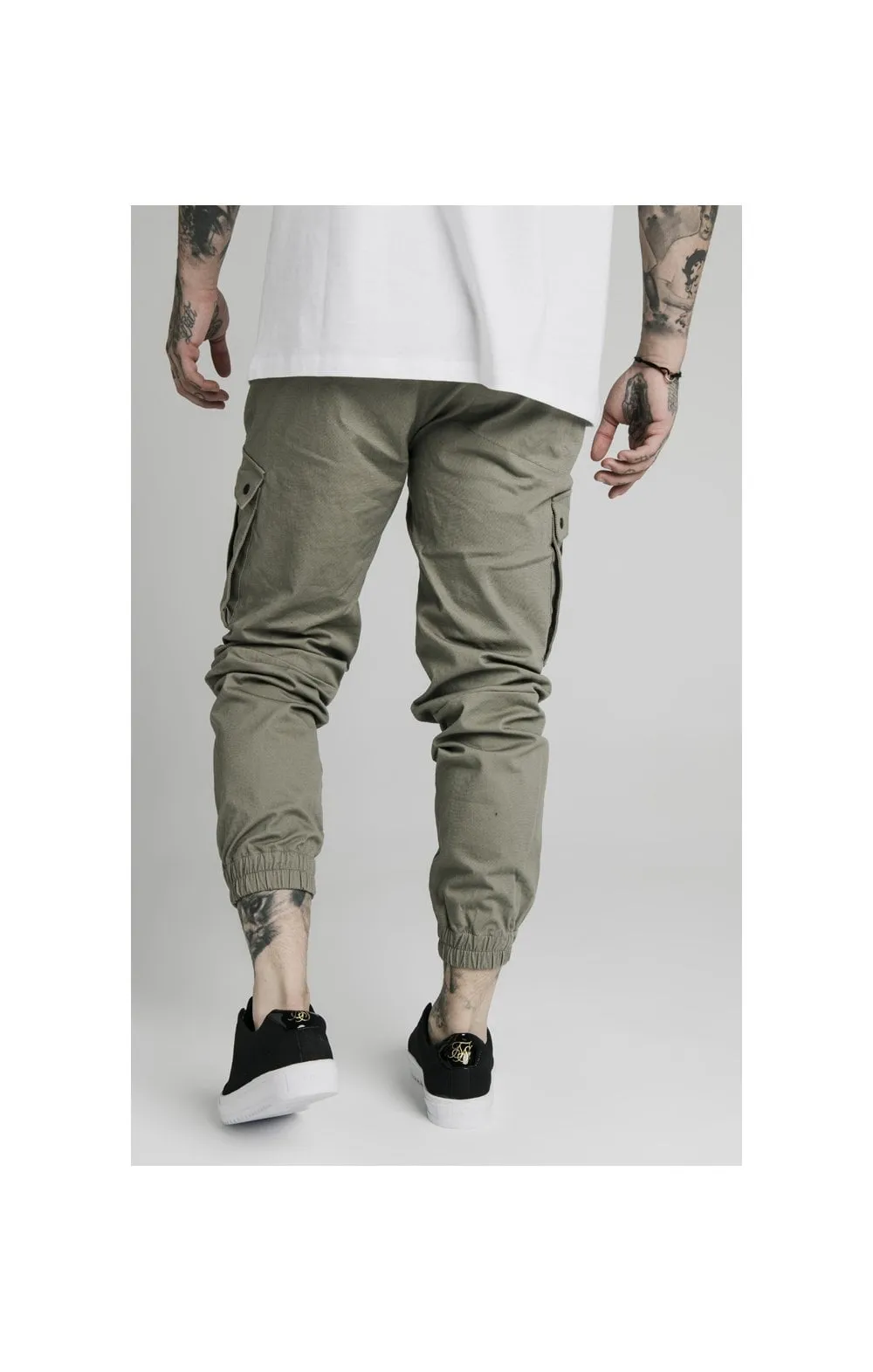 SikSilk Cargo Pants - Khaki sold by Siksilk product image thumbnail 4