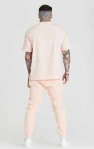 Pink Logo Oversized T-Shirt sold by Siksilk