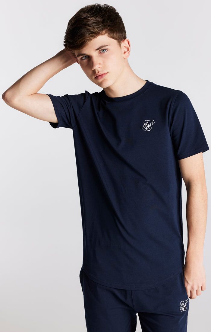 SikSilk Twin Set Tee & Shorts - Navy sold by Siksilk product image thumbnail 5