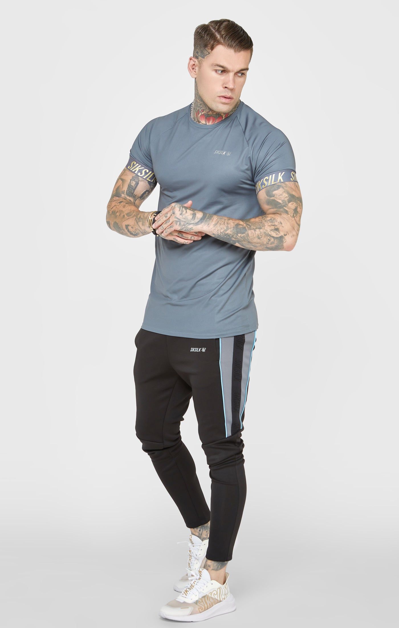 Charcoal Sports Tech T-Shirt sold by Siksilk product image thumbnail 3