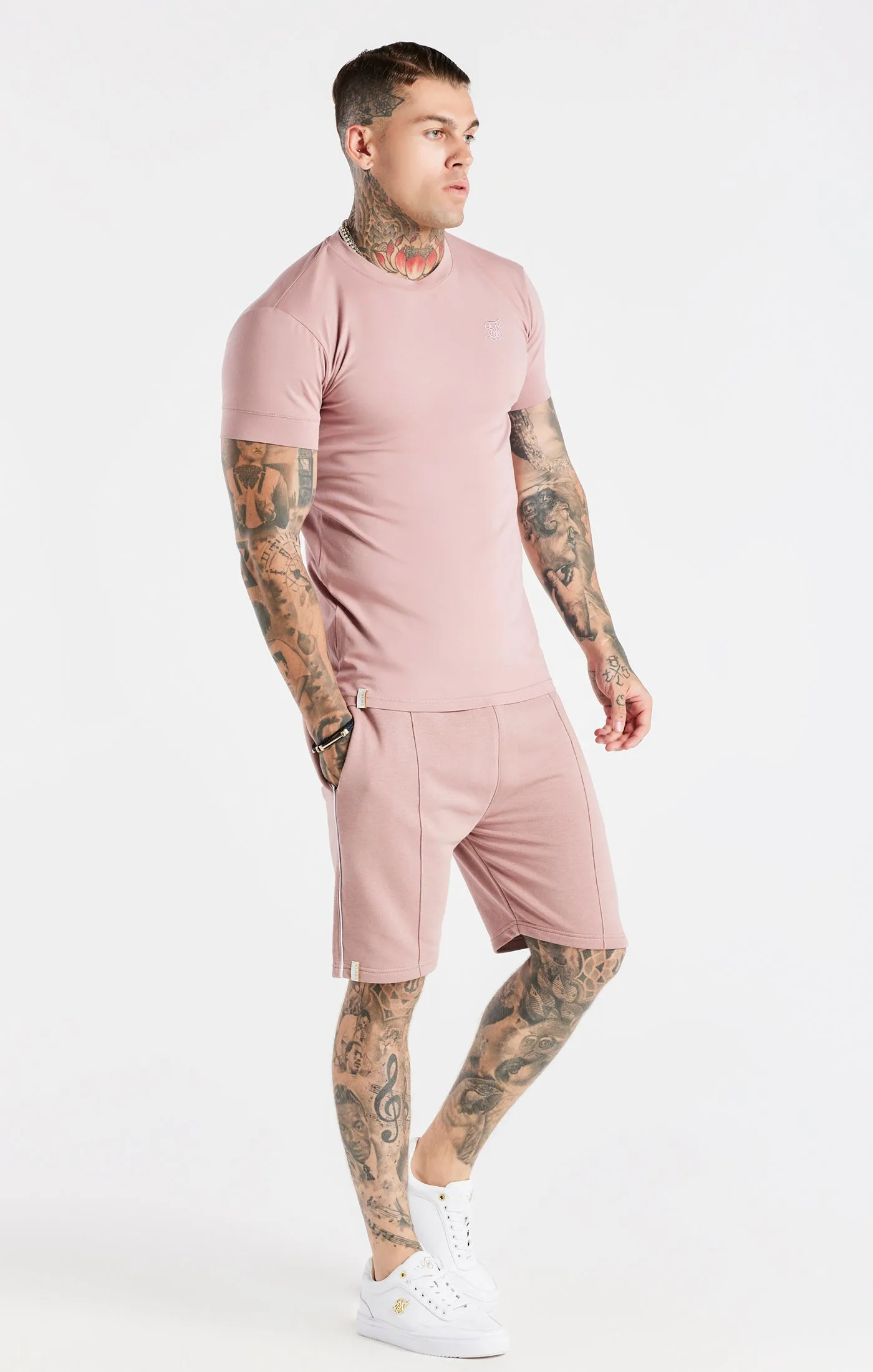 Dusky Pink Smart T-Shirt sold by Siksilk product image thumbnail 3