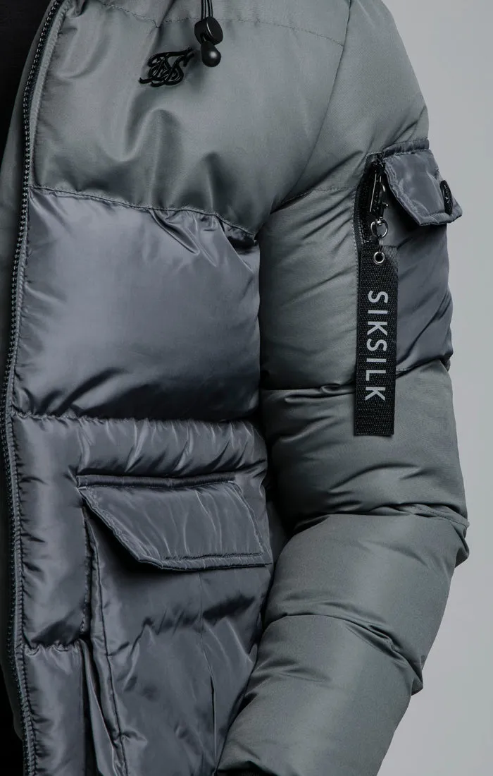 Grey Distance Jacket sold by Siksilk product image thumbnail 2