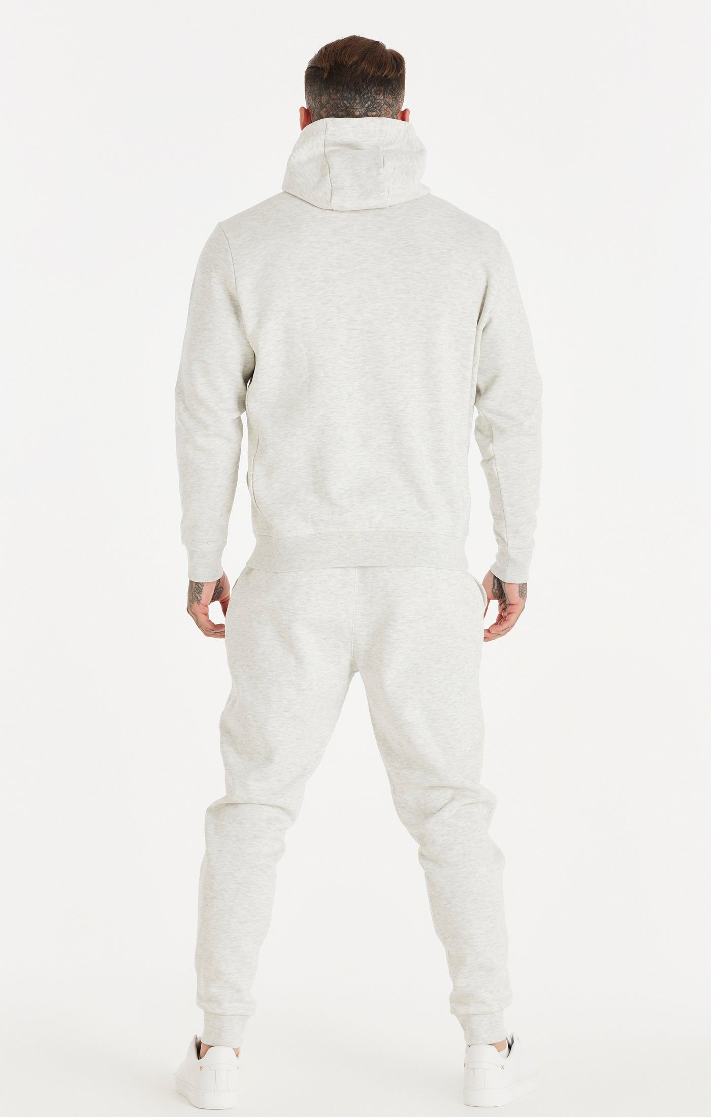 Snow Marl Essential Cuffed Jogger sold by Siksilk product image thumbnail 6