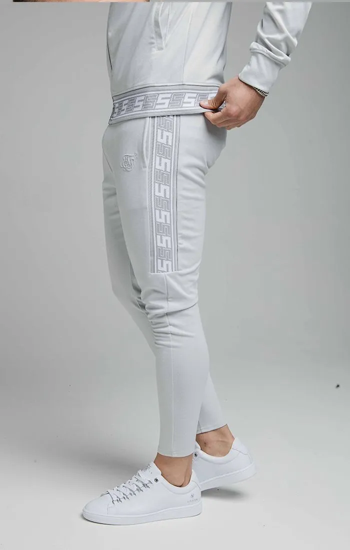 SikSilk Jacquard Retro Athlete Pants - Grey sold by Siksilk