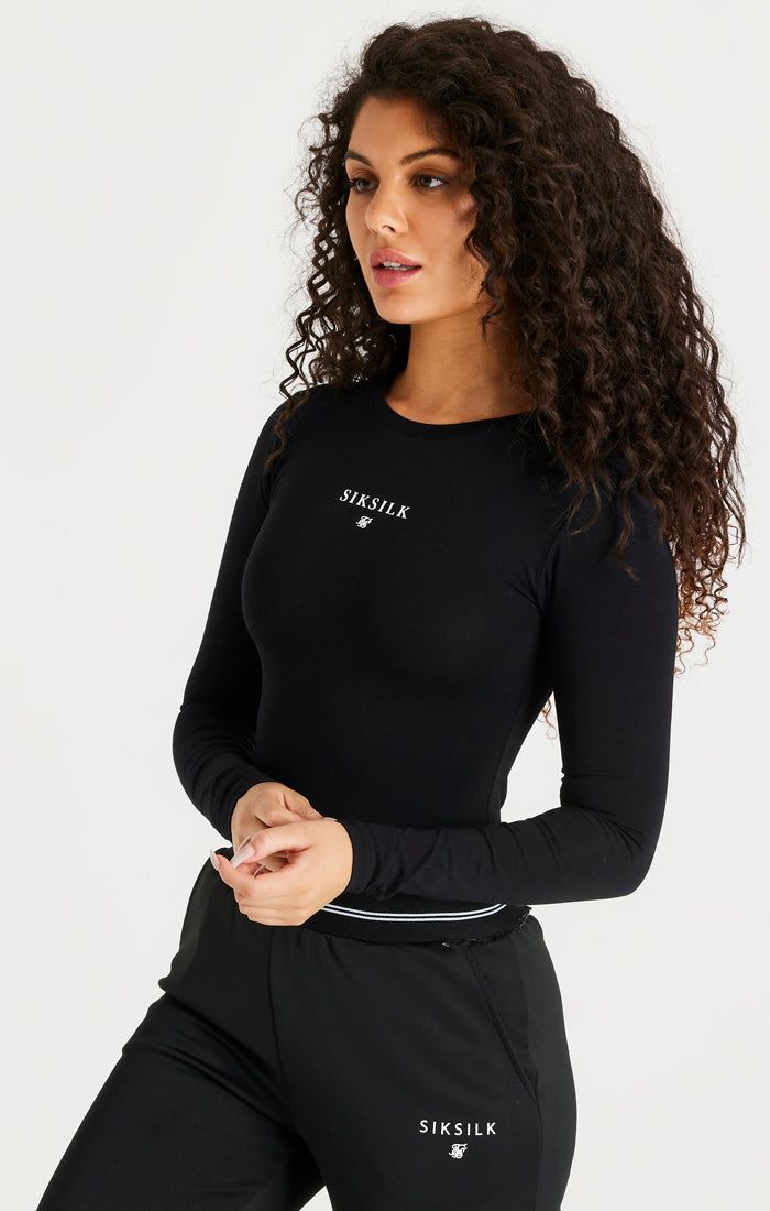 Black Bodysuit sold by Siksilk product image thumbnail 2