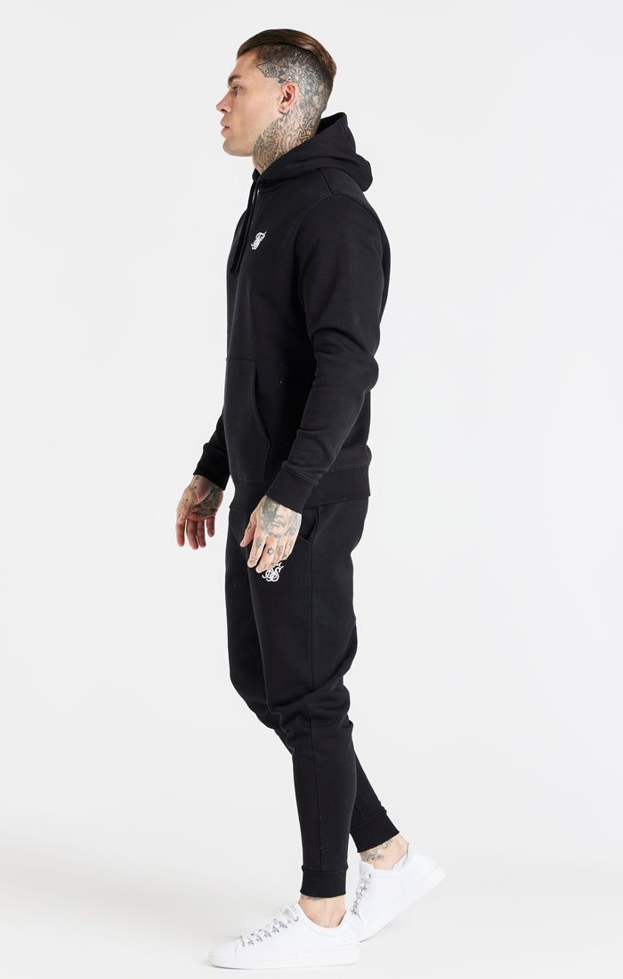 Black Essential Overhead Hoodie sold by Siksilk product image thumbnail 6