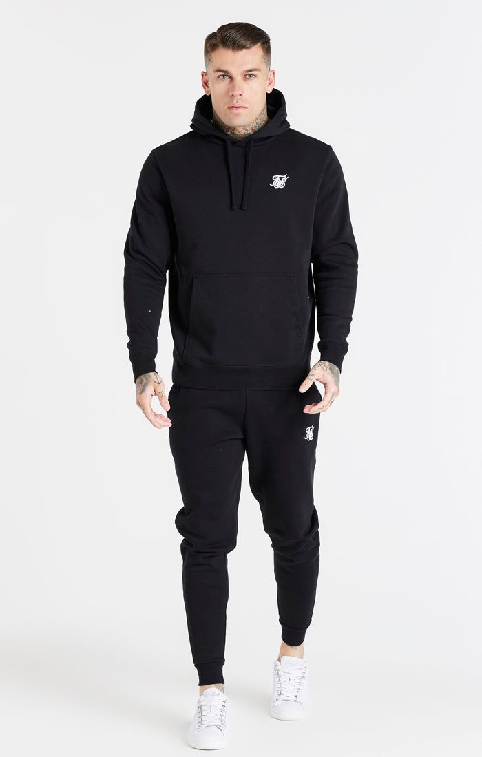 Black Essential Overhead Hoodie sold by Siksilk product image thumbnail 3